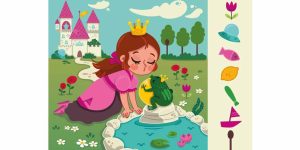 The Princess and The Frog Story in English With Moral for Kids