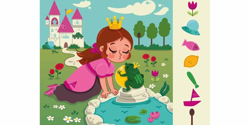 The Princess and The Frog Story in English With Moral for Kids