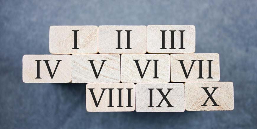 What does XXVI mean in numbers (Roman numerals)