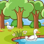 Five Little Ducks Nursery Rhyme For Kids With Lyrics