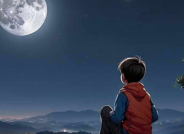 Good Night Moon Story with Moral for Kids