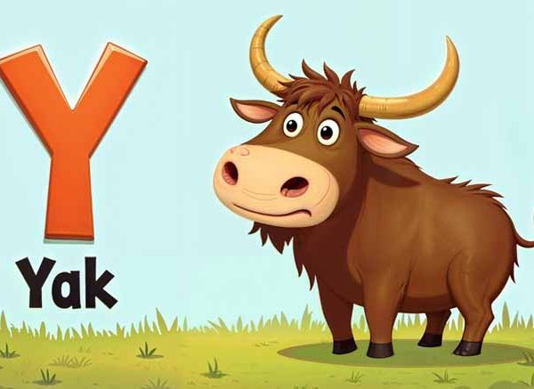 Teach Kids Names of Animals That Start With Letter Y