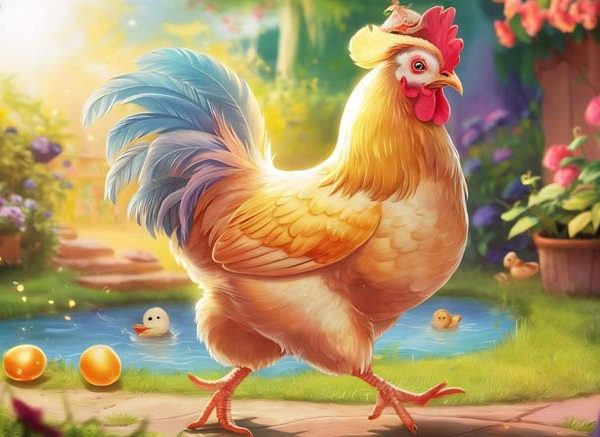 The Clever Rooster Story For Children with a Moral