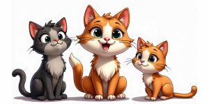 Three Little Kittens Nursery Rhyme For Kids With Lyrics