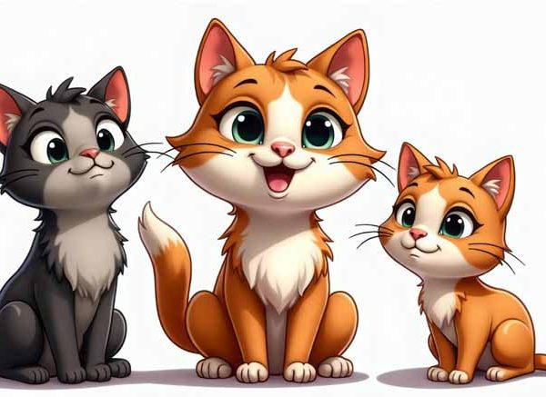 Three Little Kittens | Nursery Rhyme For Kids With Lyrics