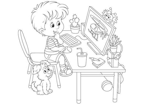 Teach Kids About Things That Are Black & White In Colour