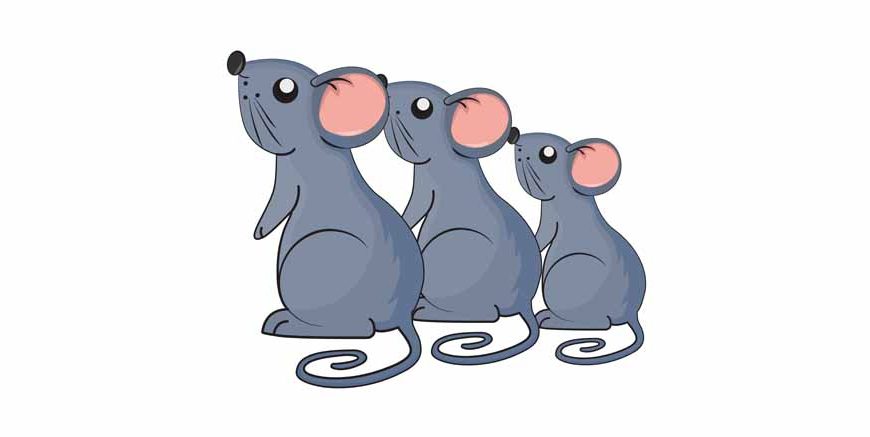 Three Blind Mice Nursery Rhyme For Kids With Lyrics