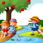 I Like To Eat Apples And Bananas Nursery Rhyme For Kids With Lyrics