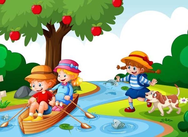 I Like To Eat Apples And Bananas Nursery Rhyme For Kids With Lyrics