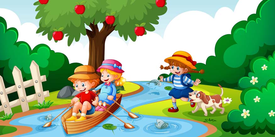 I Like To Eat Apples And Bananas | Nursery Rhyme For Kids With Lyrics