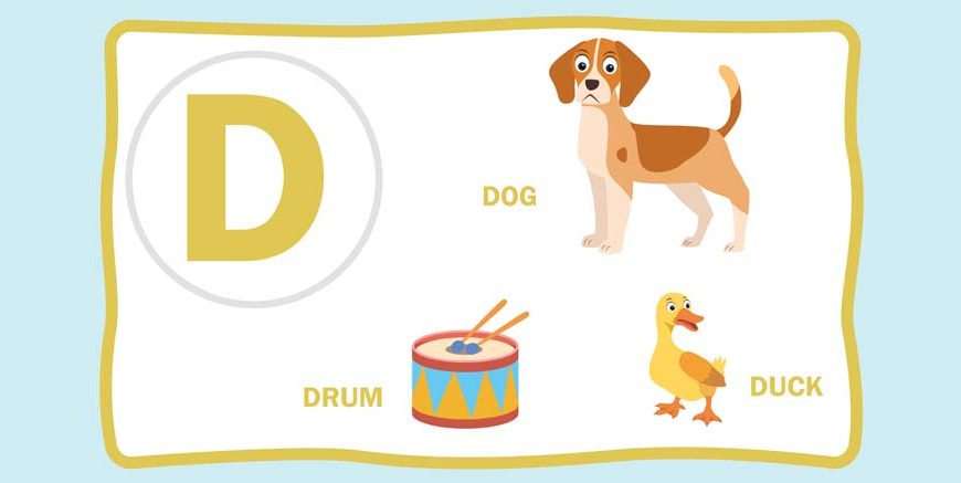 Teach Kids Names of Animals That Start With Letter D