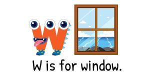 Words That Start With W - Learn W Words for Kids in English