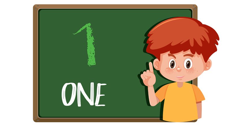 1 in Words – How to Write 1 in Words
