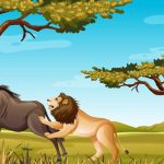 The Donkey In The Lion's Skin Story For Children With Moral