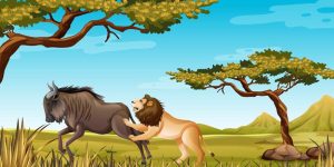 The Donkey In The Lion's Skin Story For Children With Moral