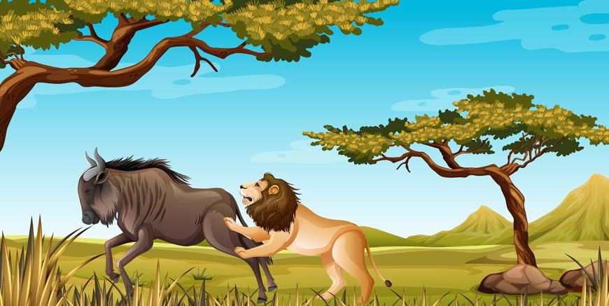 The Donkey In The Lion's Skin Story For Children With Moral